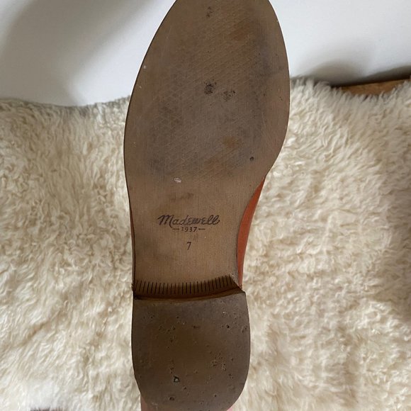 Madewell Brown Leather Ankle Boots - Picture 5 of 6